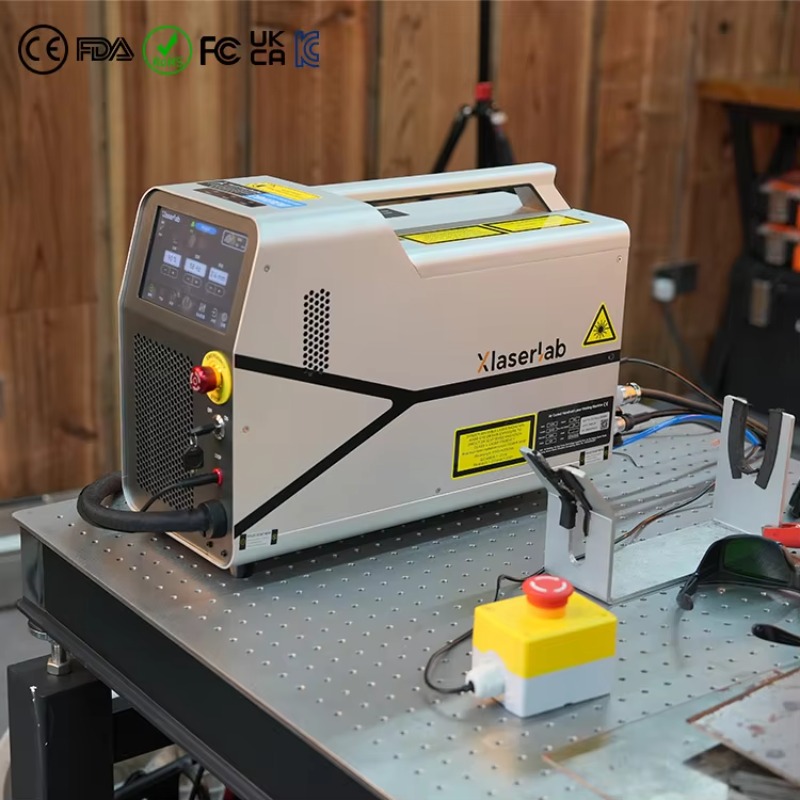Industrial Laser Cleaning Machine - Weld Cut Clean Engrave 4 In