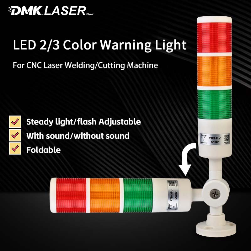 Industrial Laser Welding - LED Tricolor Light Signal Tower Stack