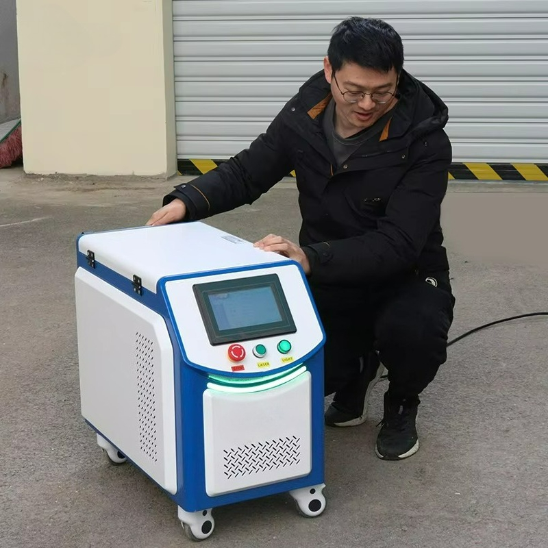 SWT 200W 300W Portable Pulsed  – обзор и цена Industrial Laser Cleaning Equipment