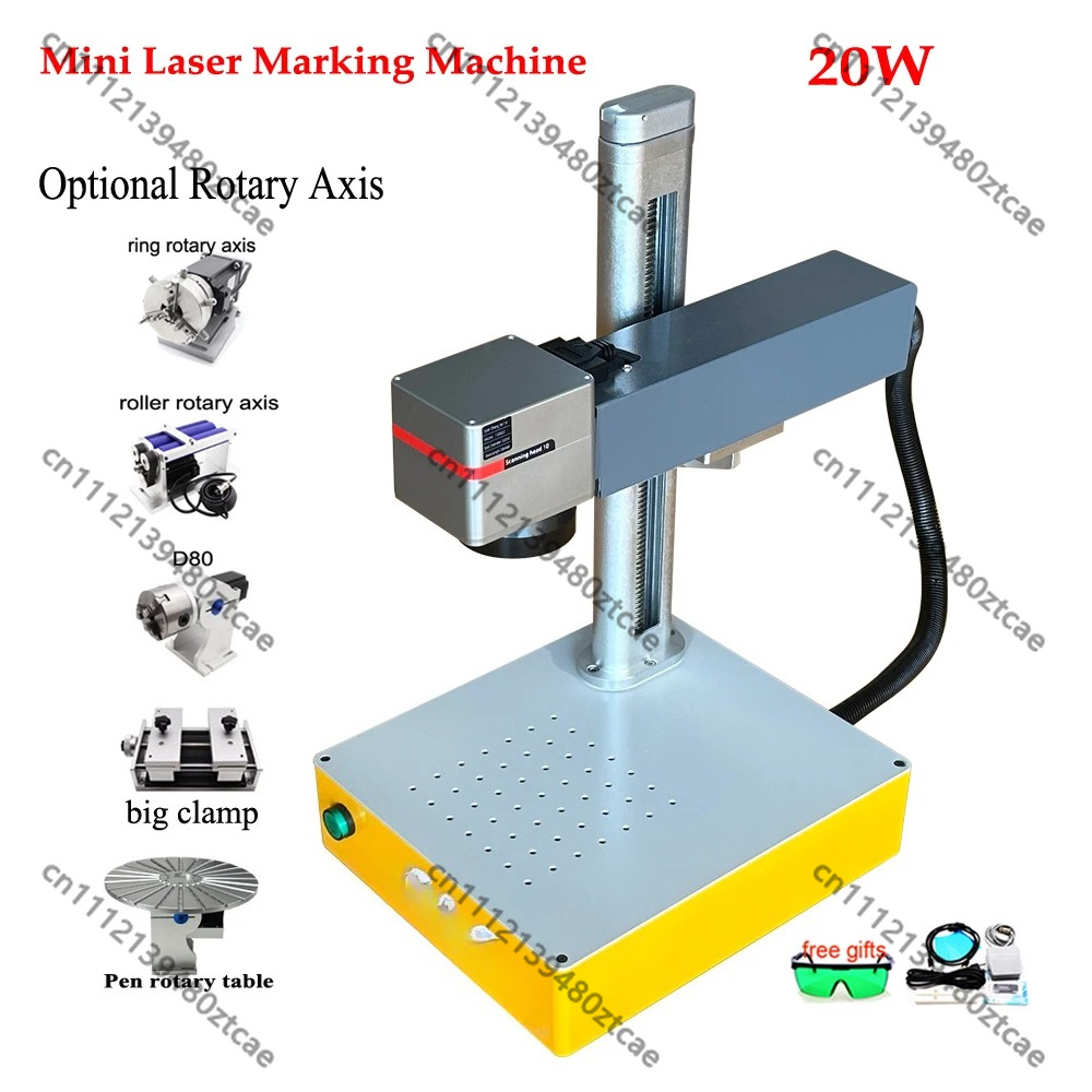 Industrial Fiber Laser Marking – обзор и цена Industrial Laser Engraving Machine For Metal