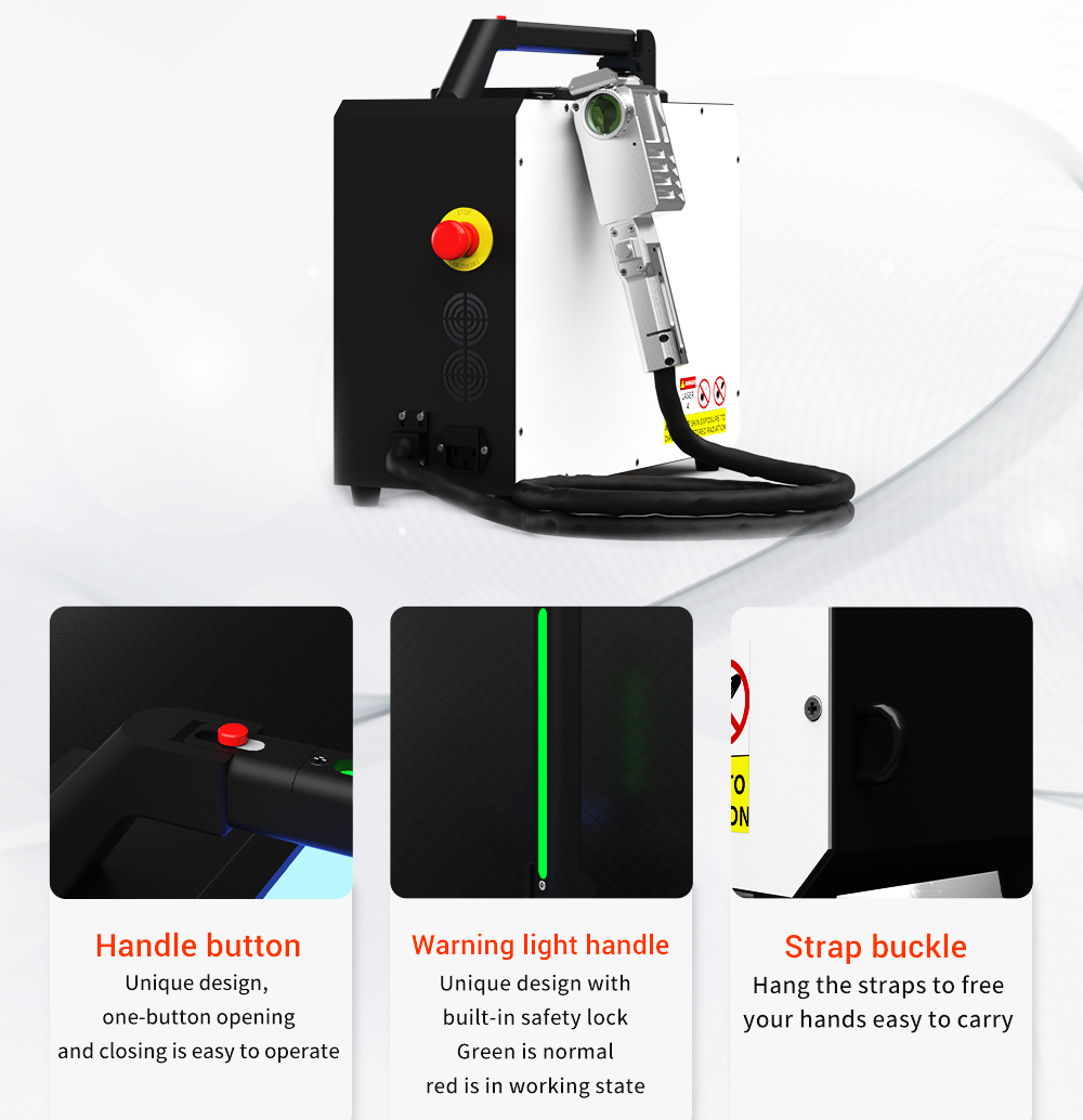 New 100w Handheld Mini Portabl – обзор и цена Portable Laser Rust Removal