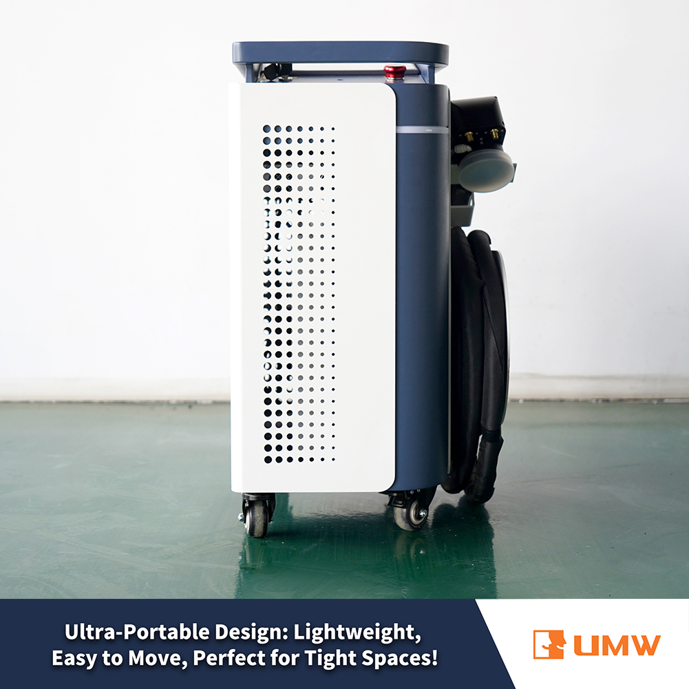 UMW Air-Cooled Pulsed Laser Cl – обзор и цена Industrial Laser Cleaning Equipment