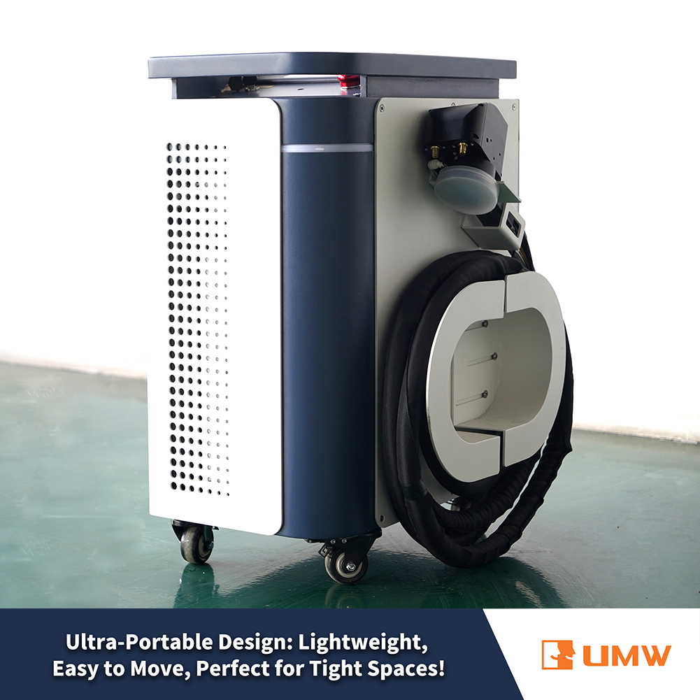 UMW Air-Cooled Pulsed Laser Cl – обзор и цена Industrial Laser Cleaning Equipment