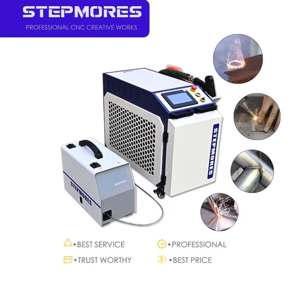 1500W 3000W Water-Cooled 4-in- – обзор и цена Industrial Laser Welding