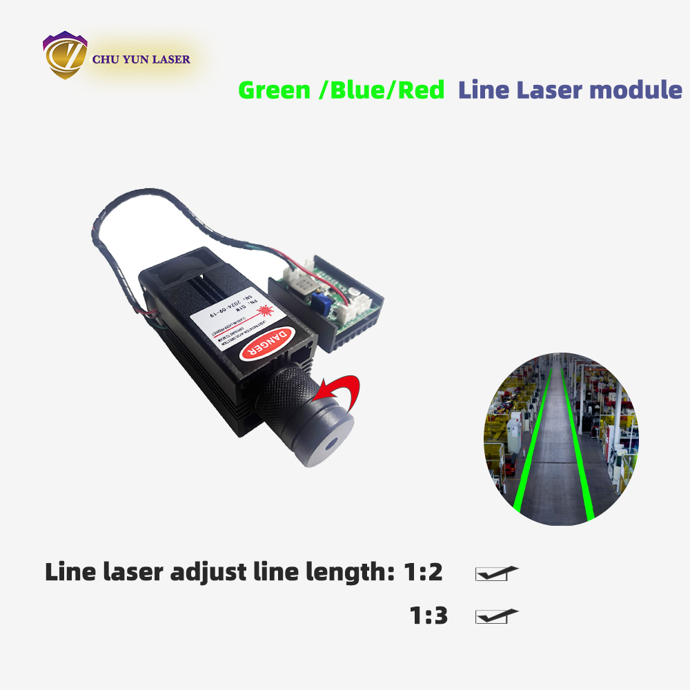520nm 1W Green Point Line Cros – обзор и цена Industrial Laser Line Module