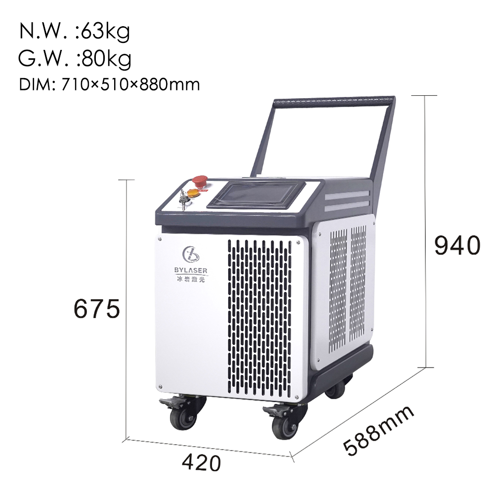 Portable Surface Jpt 300w 500w – обзор и цена Portable Laser Rust Removal