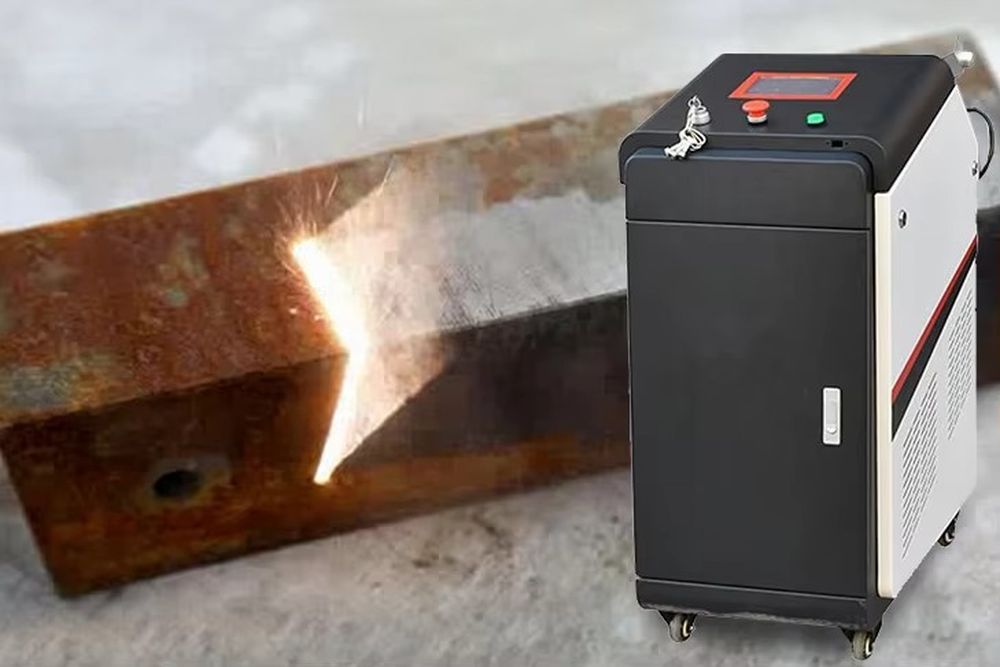 200W 300W Portable Handheld Im – обзор и цена Industrial Laser Cleaning Equipment