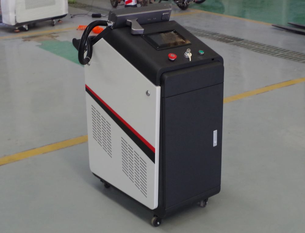 200W 300W Portable Handheld Im – обзор и цена Industrial Laser Cleaning Equipment