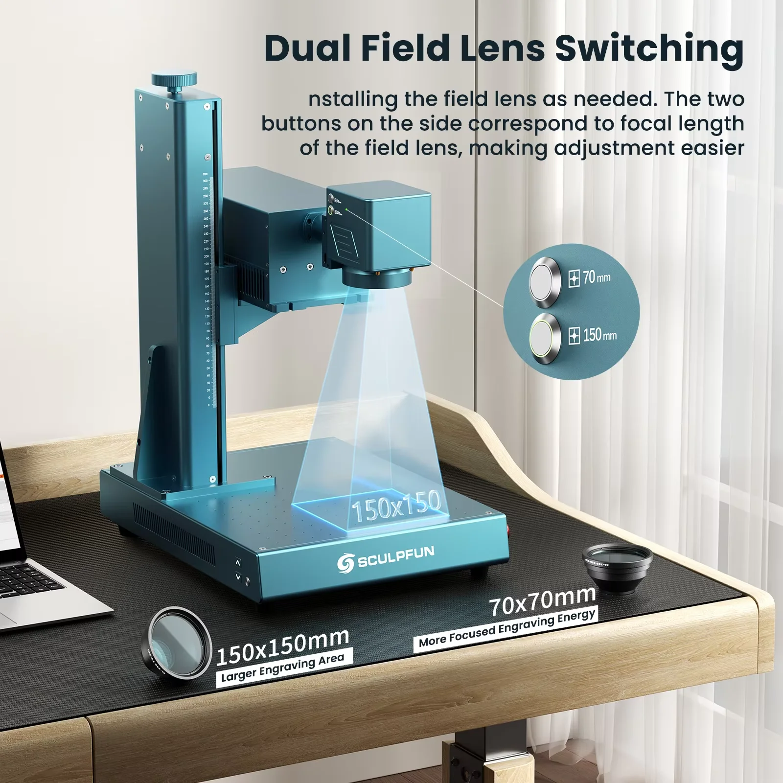 SCULPFUN V5 UV Laser Engraver  – обзор и цена Industrial Laser Engraving Machine For Metal