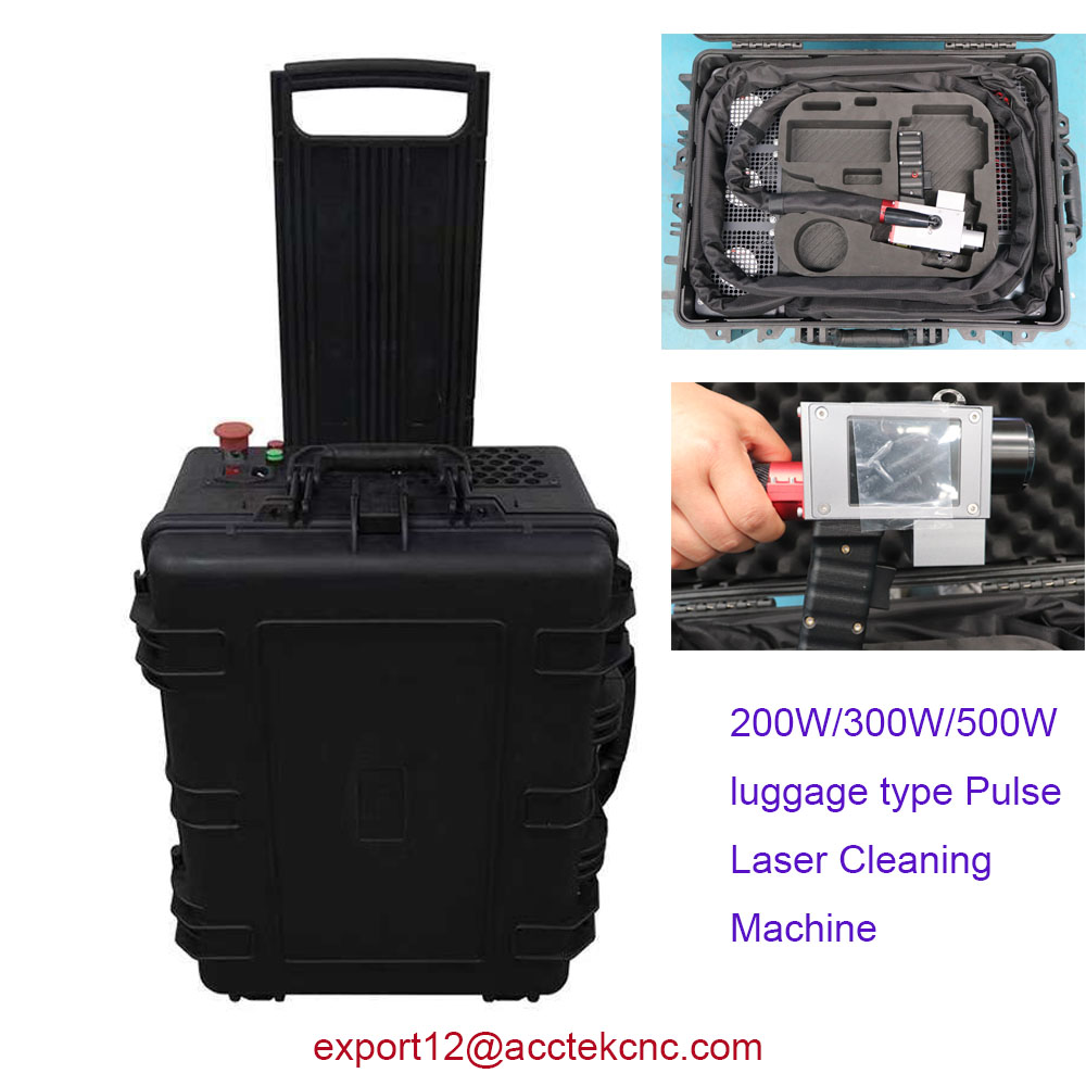 Low price 200W 300W 500w Suitc – обзор и цена Portable Laser Rust Removal
