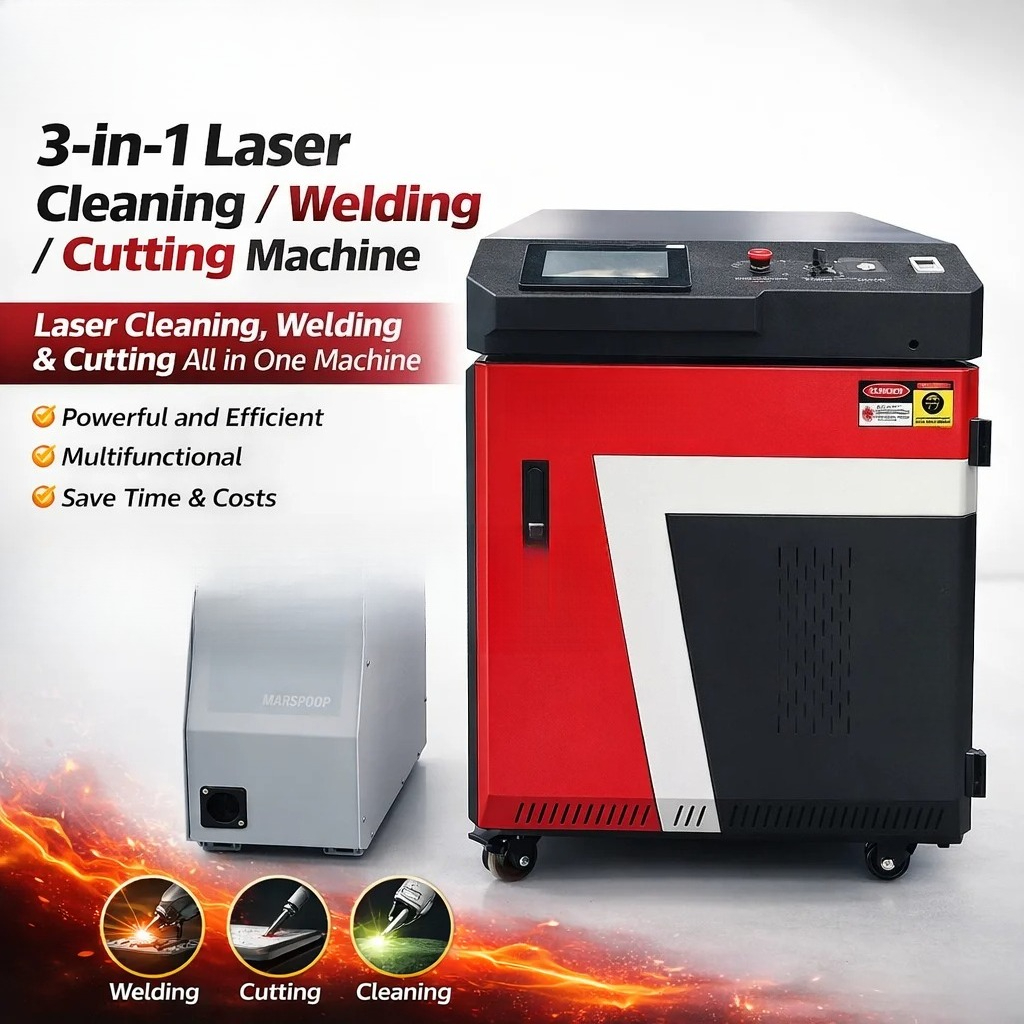 Applicable to Compact 3-in-1 H – обзор и цена Industrial Laser Cleaning Machine