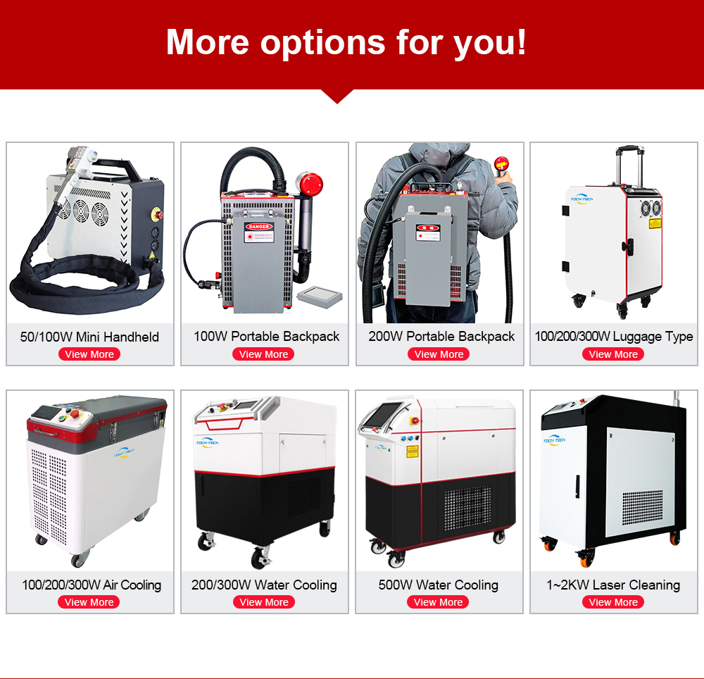 High Quality Industrial 200w 3 – обзор и цена Industrial Laser Cleaning Machine