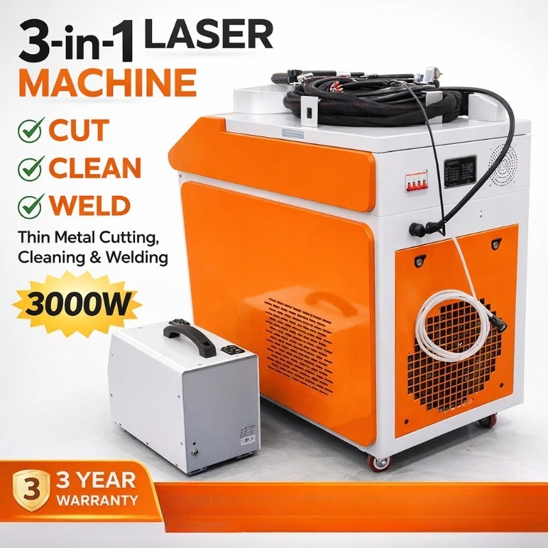 Welding Machine 3 in 1 Laser C – обзор и цена Industrial Laser Cleaning Machine