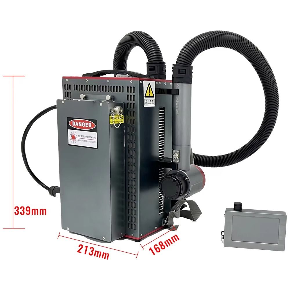 200W Pulse Laser Rust Removal  – обзор и цена Portable Laser Rust Removal