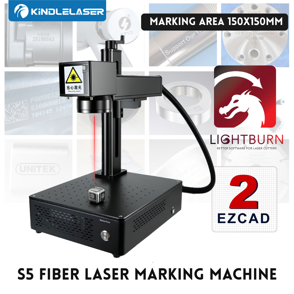 Kindlelaser S5 Industrial Fibe – обзор и цена Industrial Laser Engraving Machine For Metal