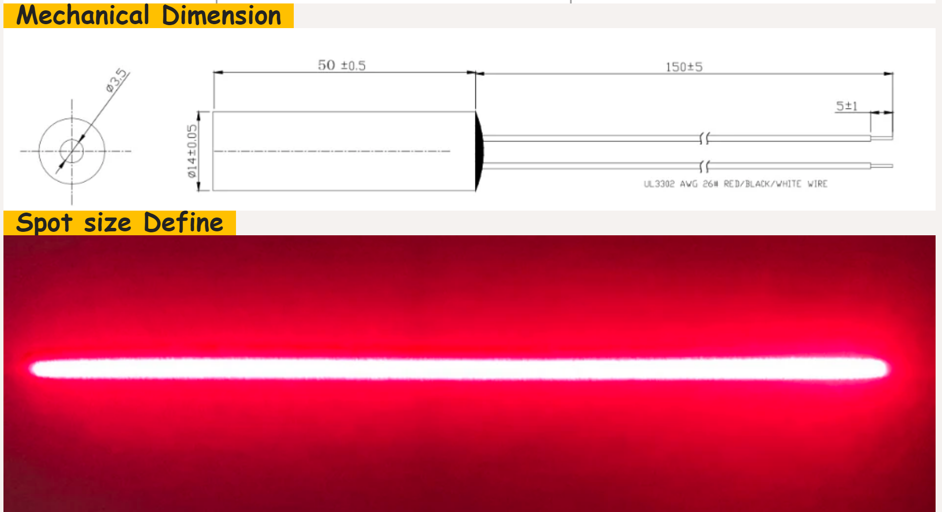 Compact Mini Red Line Laser Di – обзор и цена Industrial Laser Line Module
