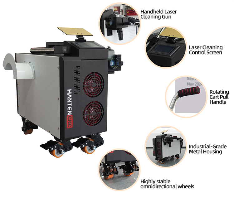 Pulse Laser Cleaner 500W Air C – обзор и цена Industrial Laser Cleaner