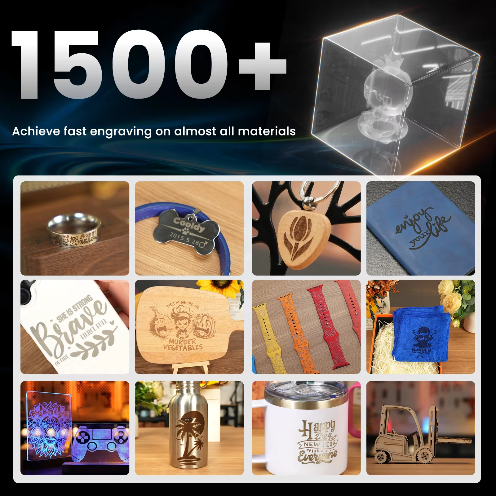 SCULPFUN V5 UV Laser Engraver  – обзор и цена Industrial Laser Engraving Machine For Metal